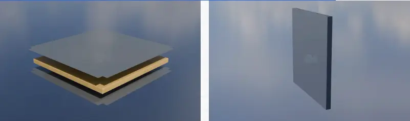 لوحة عزل زخرفية من الألومنيوم متكاملة لوحة عزل زخرفية من الألومنيوم متكاملة