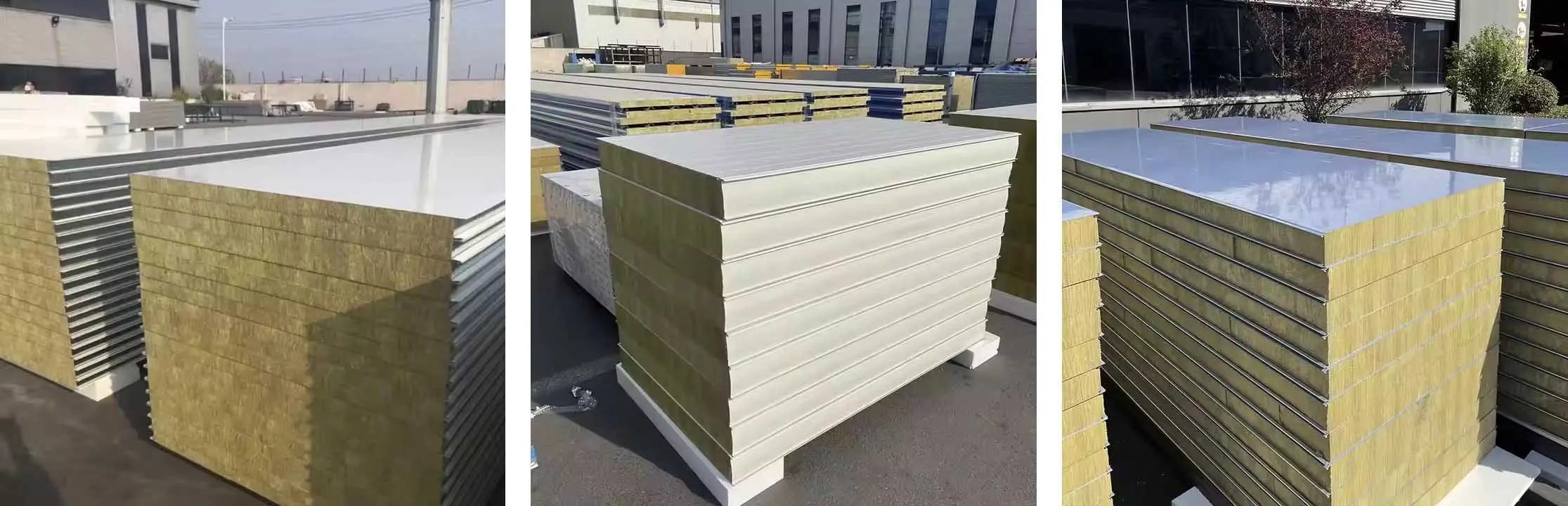 암면 벽 샌드위치 패널